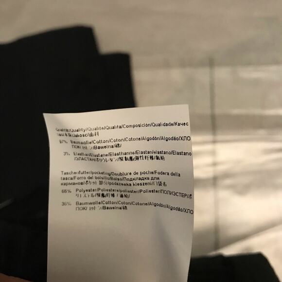 HUGO Boss ZANDER 192 TAPERED COTTON PANTS - Picture 9 of 9